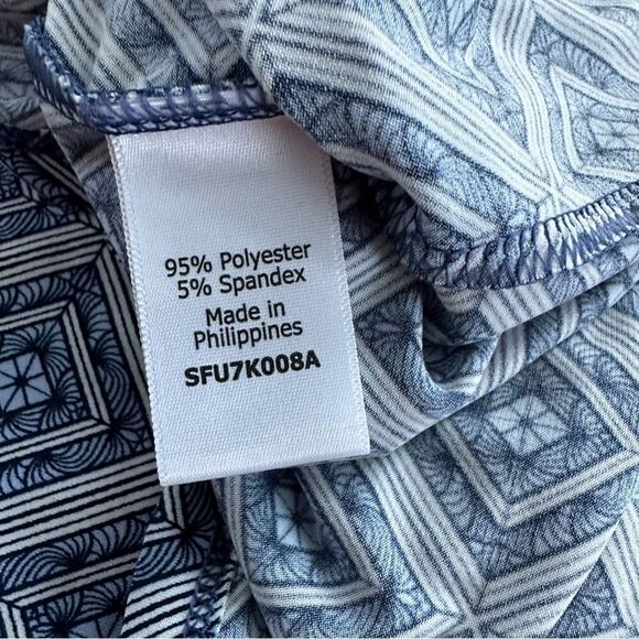 41 Hawthorn V-Neck 1/4 Zip Tunic Top 3/4 Sleeve Women’s L - Picture 4 of 7